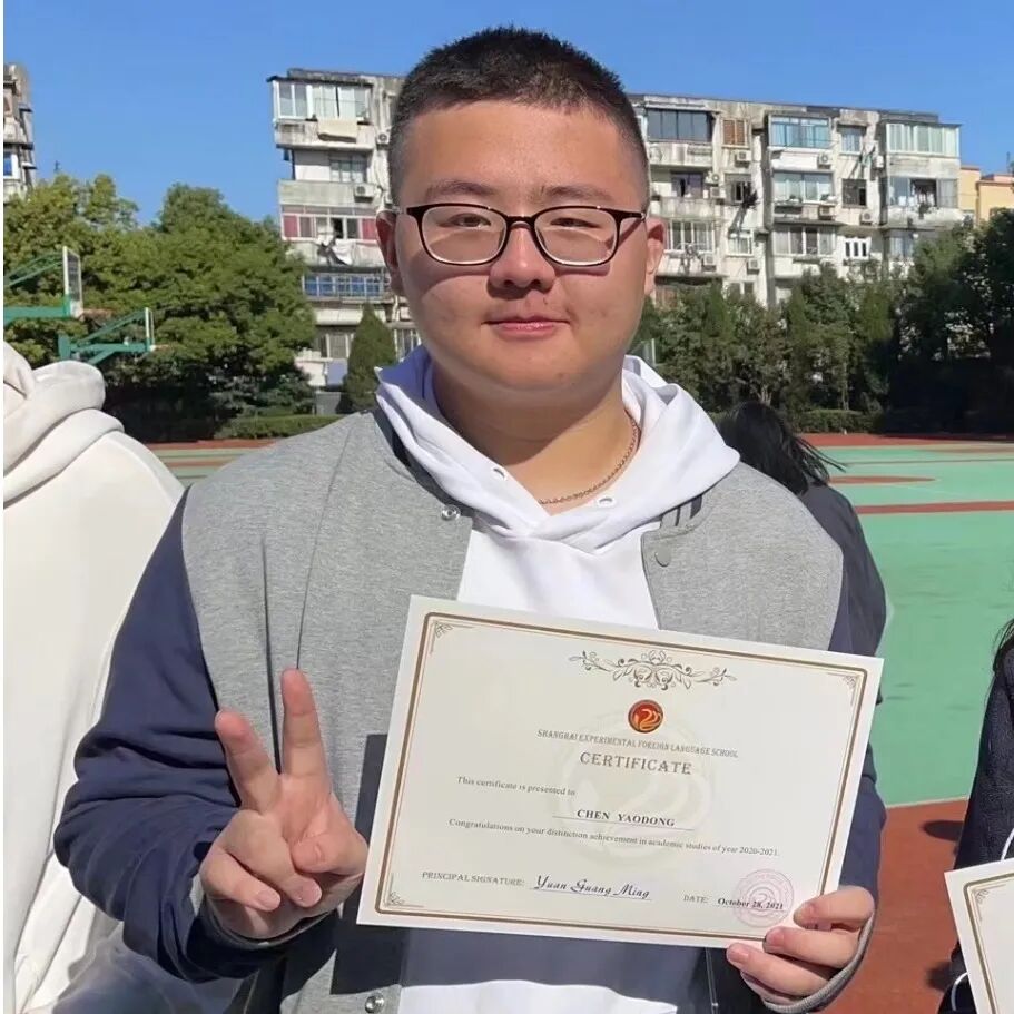 上实剑桥学子风采  陈耀东：帝...